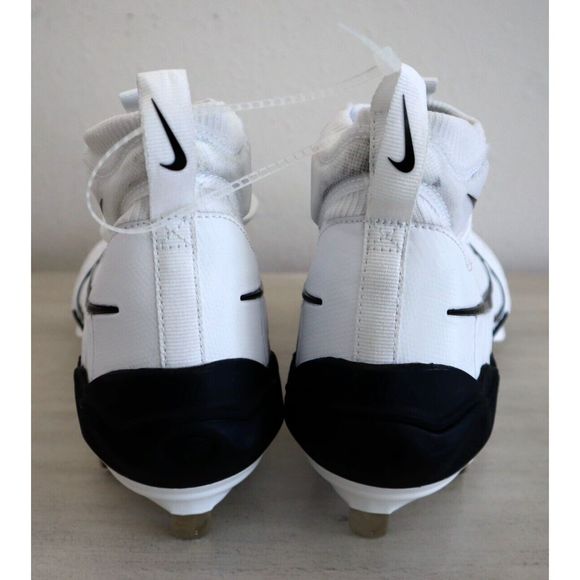 Nike DJ6517-101 Men Sz 10.5 White/Black Alpha Huarache NXT Metal Baseball Cleats - Picture 3 of 7